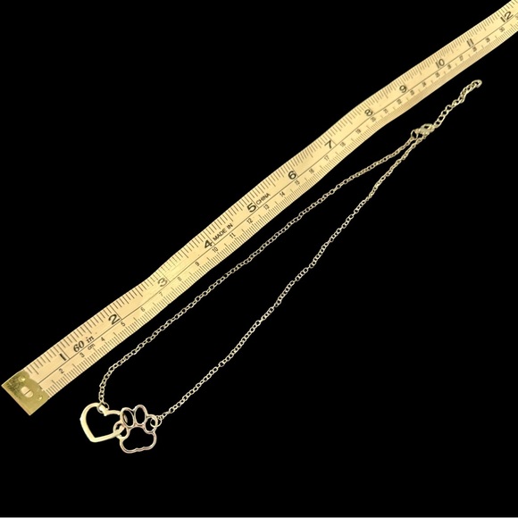 🆕 Silver Necklace Silver Pawfect - Picture 4 of 4